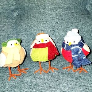 Winter Birds New In Box